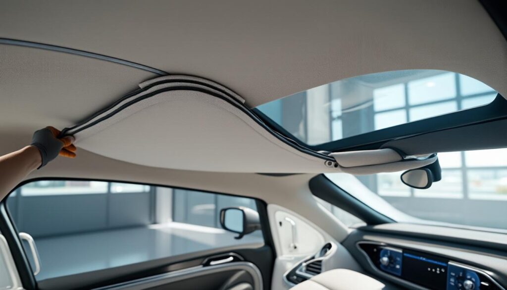 apprenez à recoller facilement et efficacement le ciel de toit de votre voiture en 2024 grâce à notre guide complet et pratique.