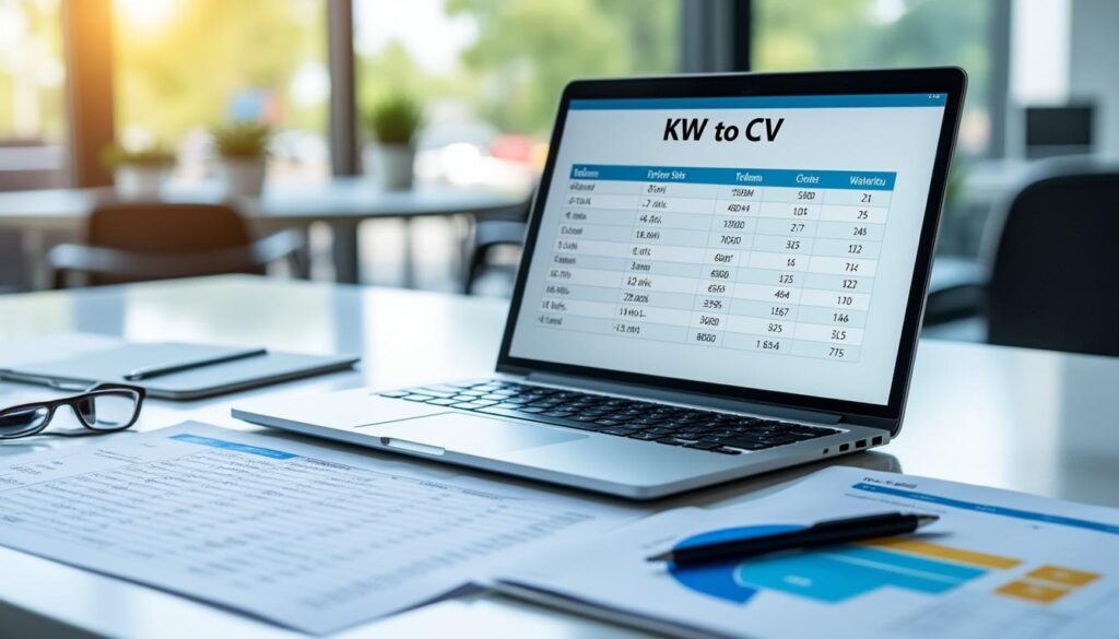 apprenez à convertir facilement les kilowatts (kw) en chevaux-vapeur (cv) grâce à nos méthodes simples et notre tableau pratique pour une conversion rapide et précise.